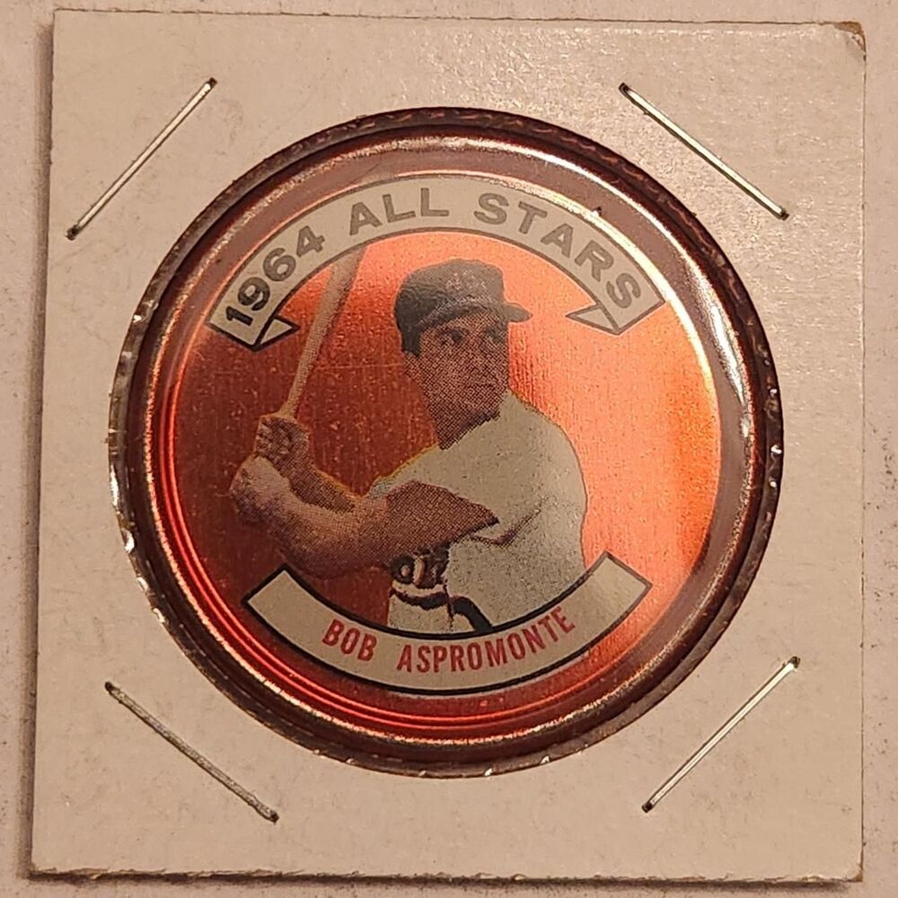 1964 Bob Aspromonte baseball card.
Estimated...